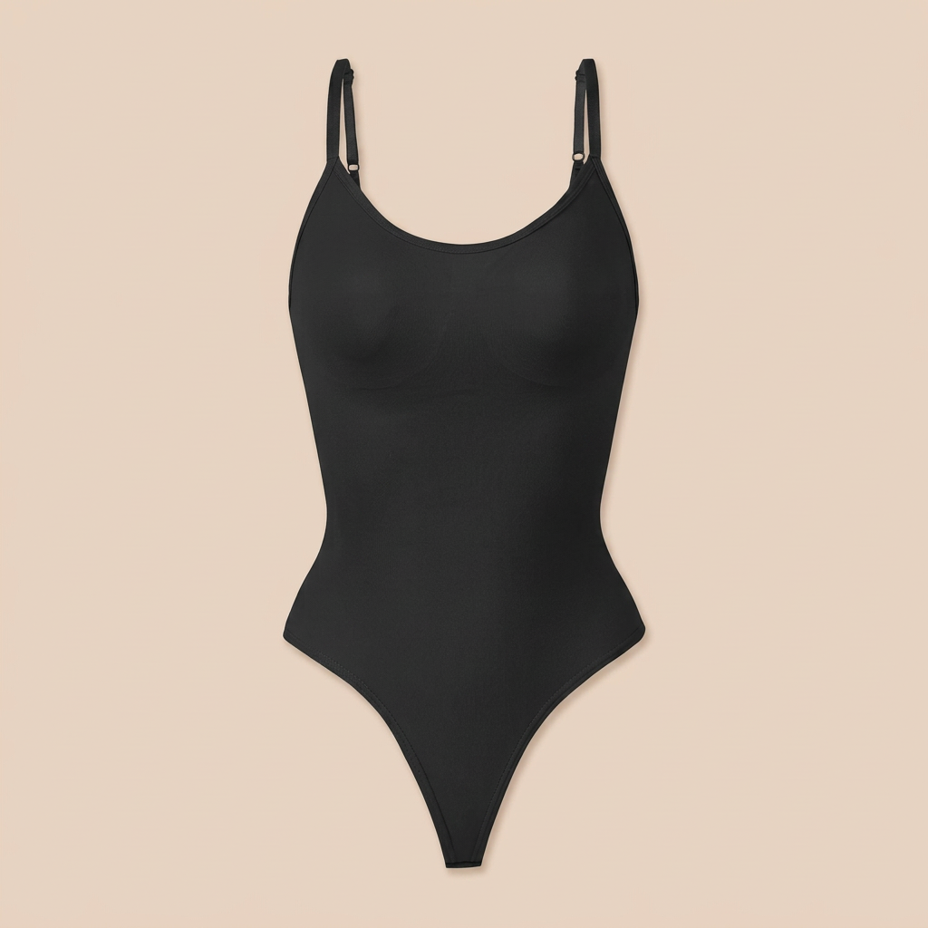 Black flat lay